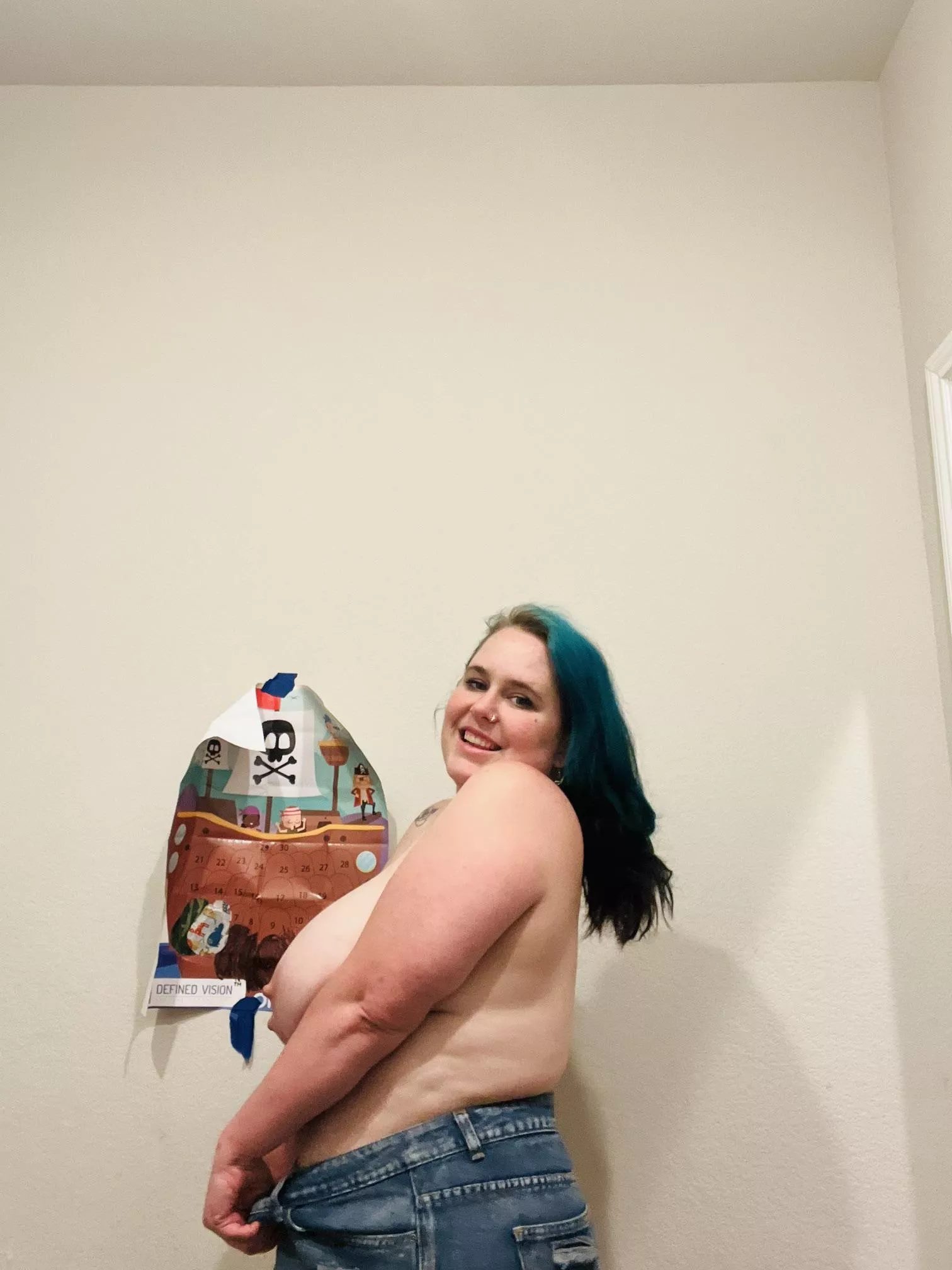 Getting ready for a shower posted by ElizabethMarie28