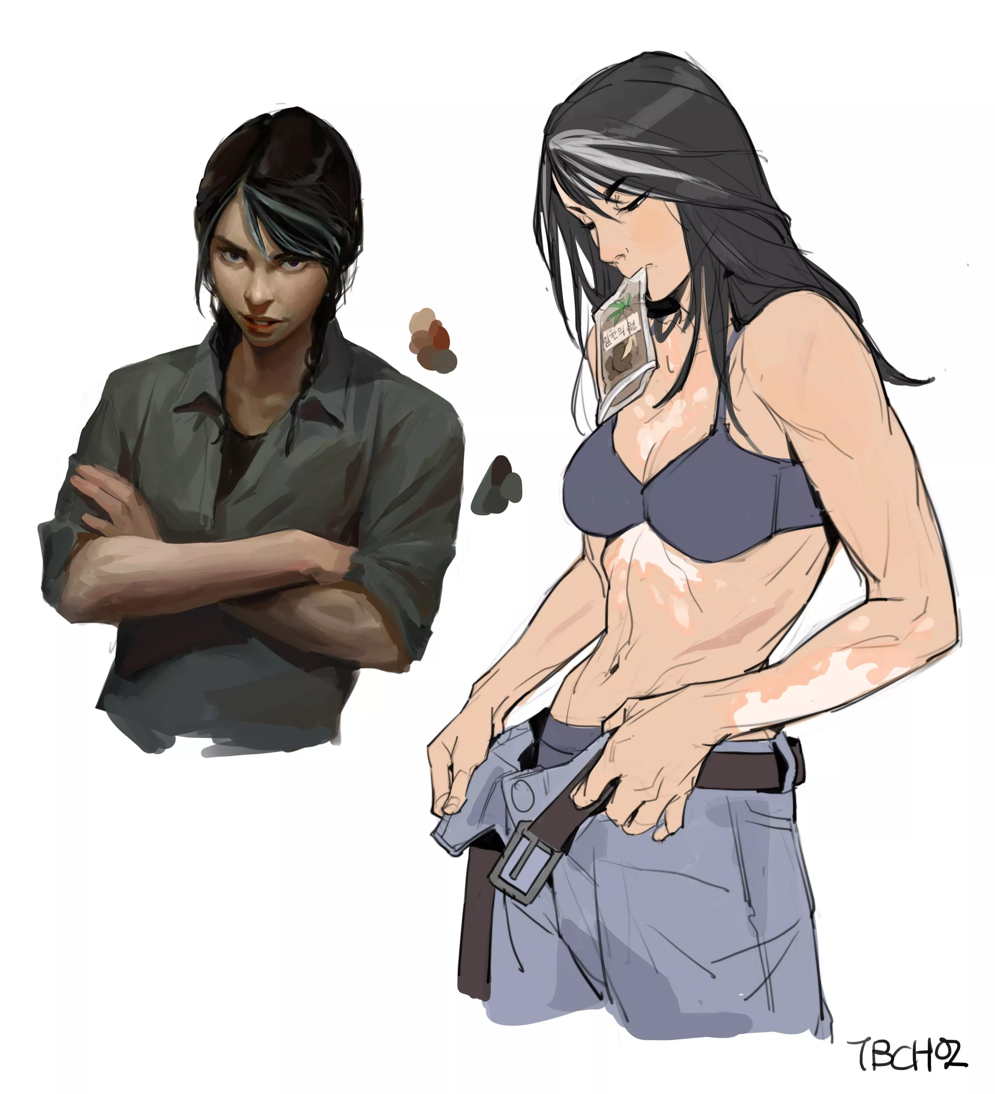 Getting ready for work.(@TB_Choi12) posted by TheTMoneyMan