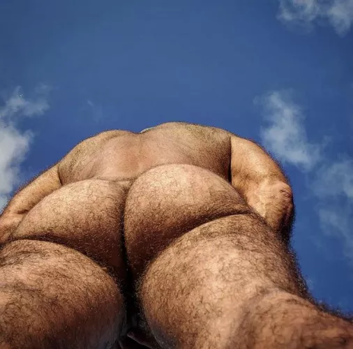 Getting some sun on my ass at the nude beach. What do you think of my ass? by ScruffyMuscles