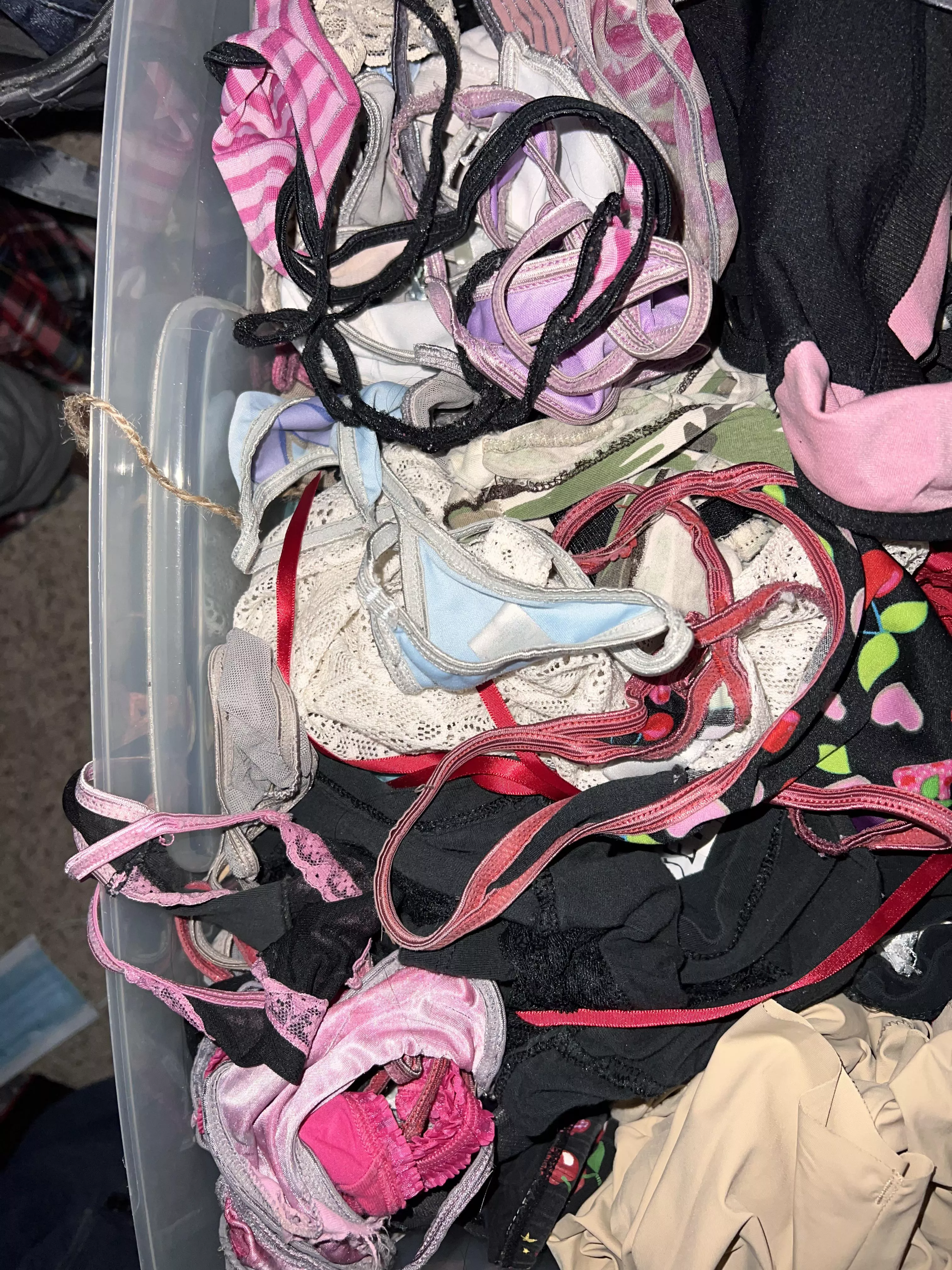 gf only wears strings posted by olnh