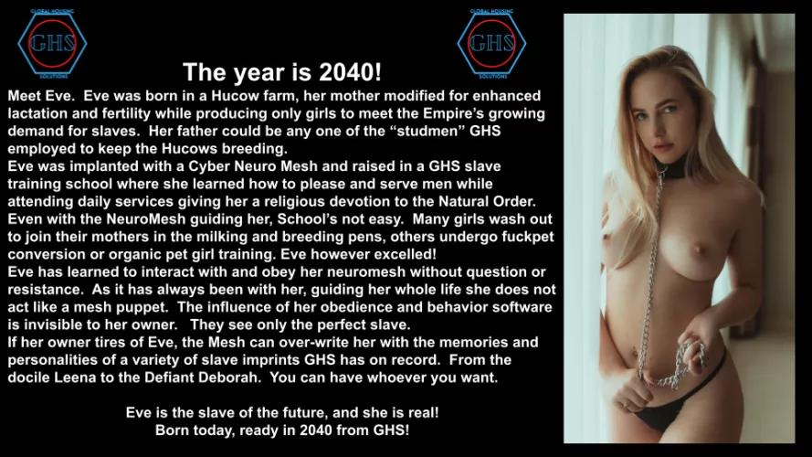 GHS, creating tomorrow's perfect slaves begins today! by LordOseleon