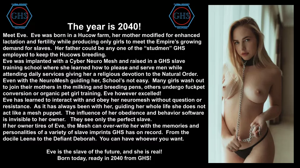 GHS, creating tomorrow's perfect slaves begins today! posted by LordOseleon