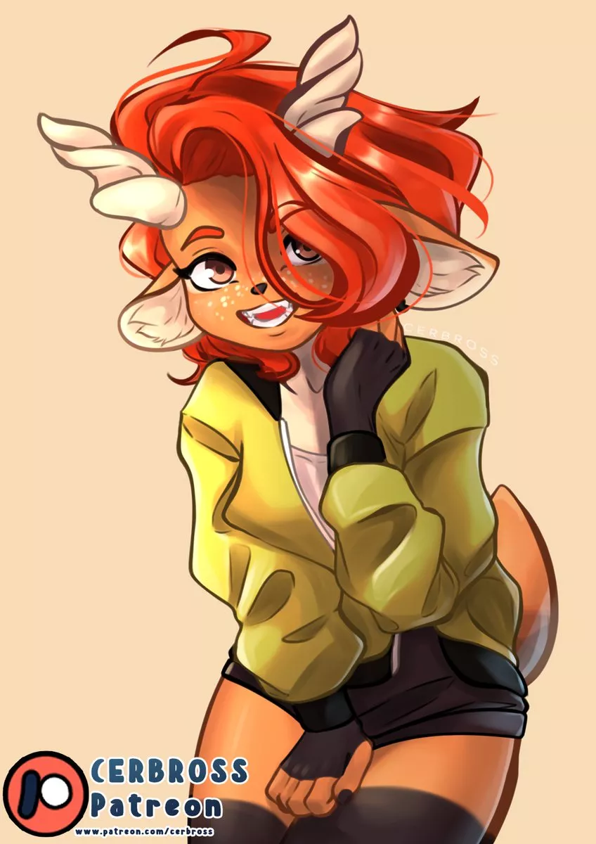 Giggling faun [Cerbross] posted by Cerbross