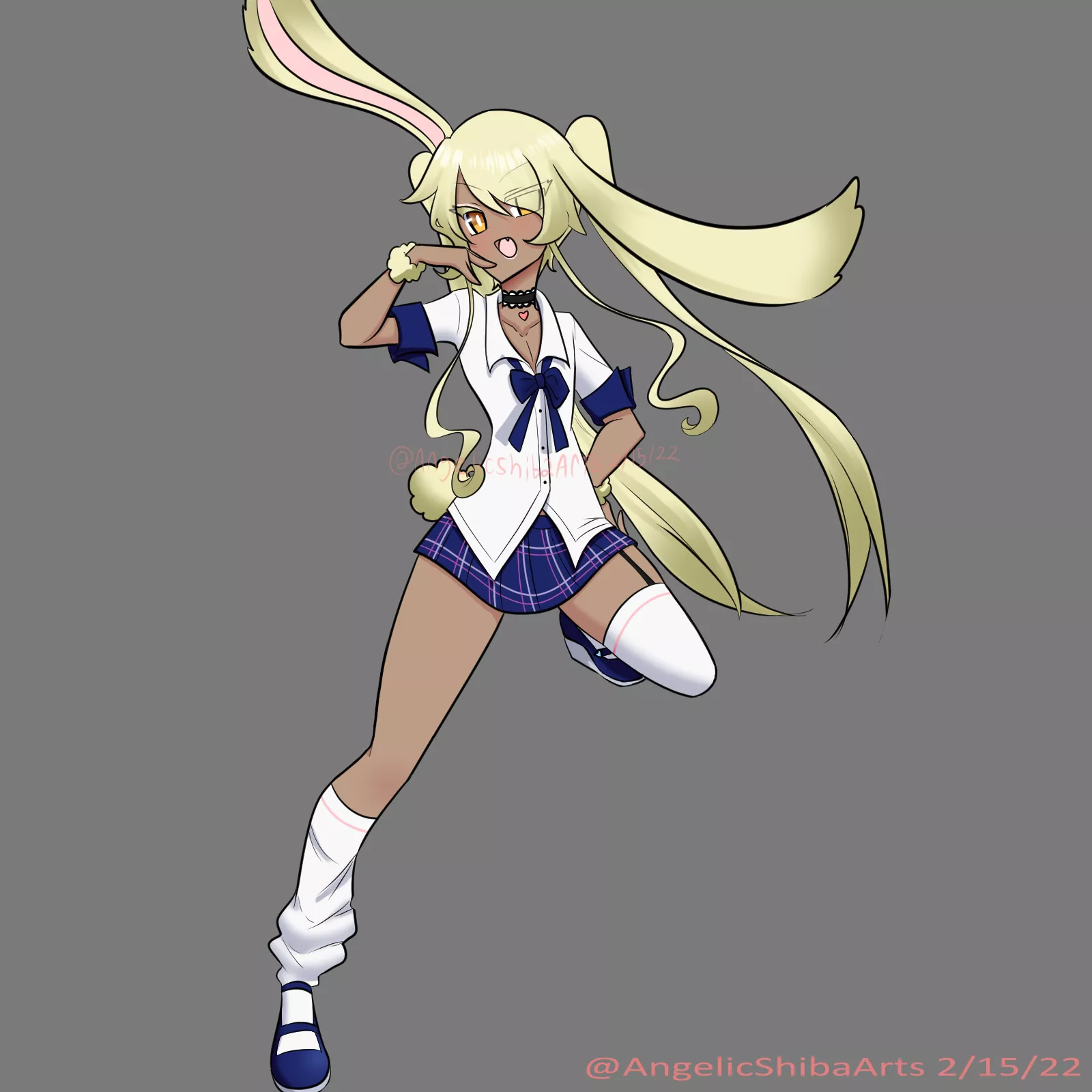 Gijinka Lopunny Femboy (Milk-chan) posted by PossiblePrior3182