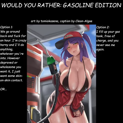 Gimme That Which I Desire [WouldYouRather] [gender neutral pov] by Clean-Algae