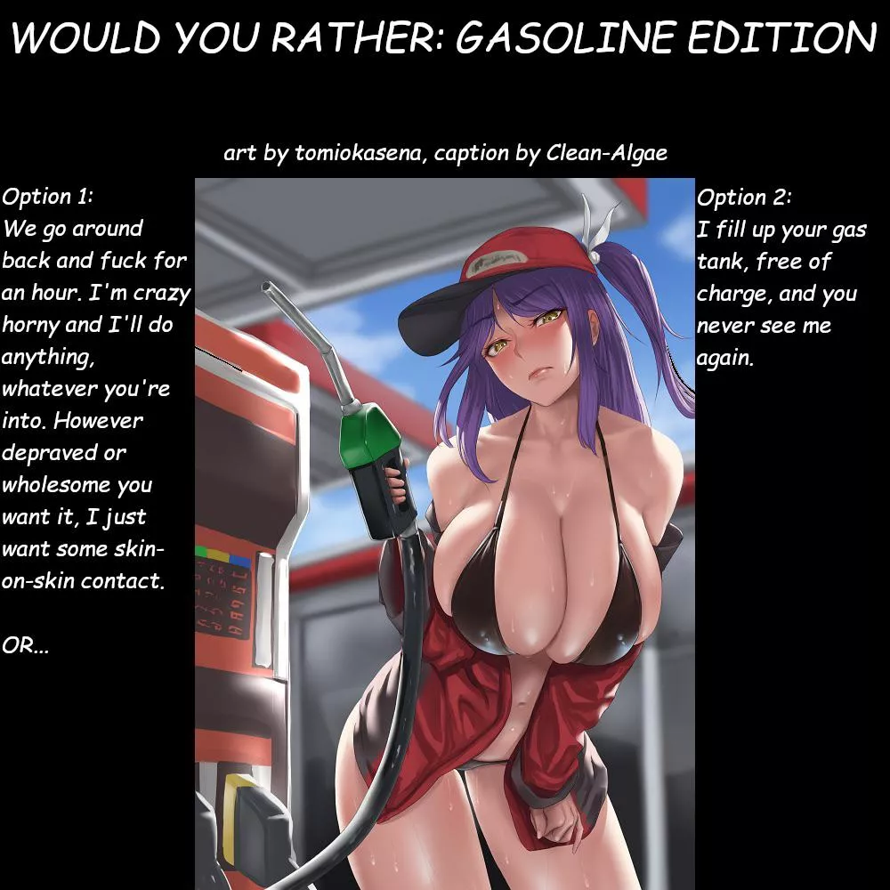 Gimme That Which I Desire [WouldYouRather] [gender neutral pov] posted by Clean-Algae