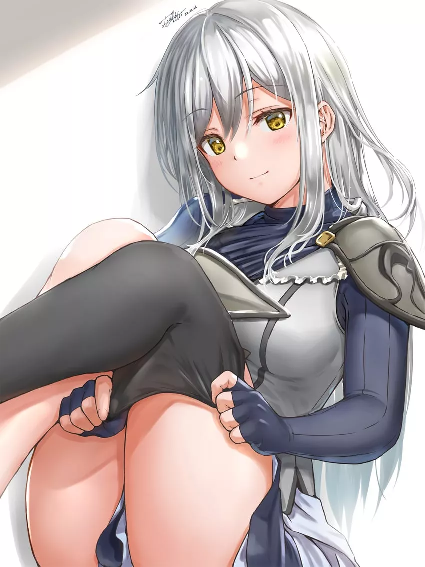 Ginryousou's thighs look so soft! posted by Henthigh_Senpai
