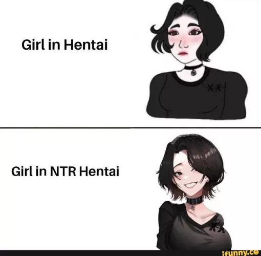 Girl in Hentai Girl in NTR Hentai by SullivanKnox