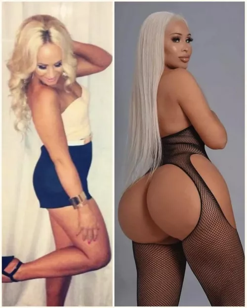 Girl next door Laci Mattel got turned into a fat booty stripper by bec-barbie-ig-admin