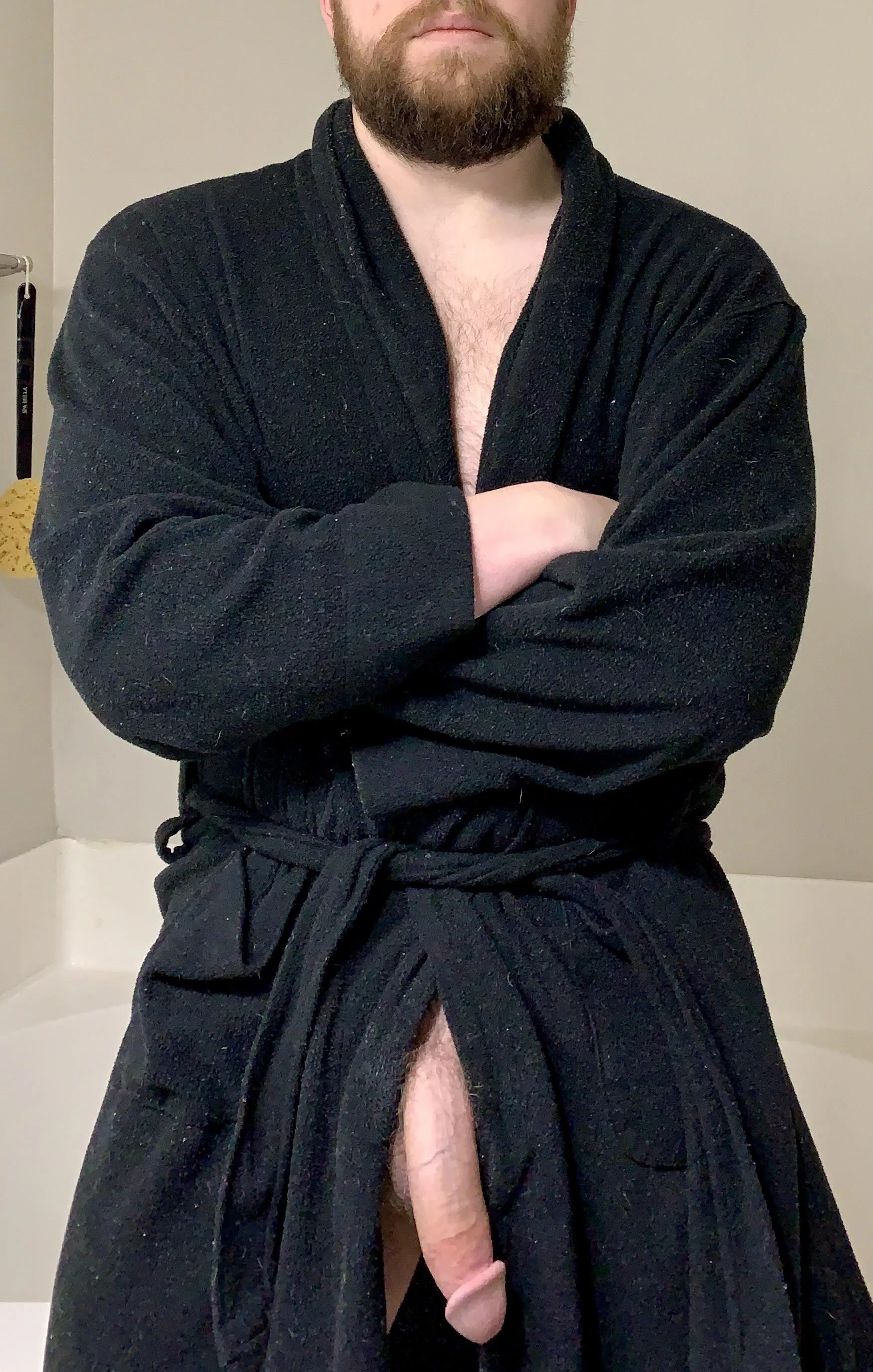 Glad robes let you see the beard and the boner. posted by icytonight600
