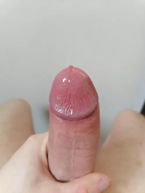 Glistening from a full day of edging by ThatRandomJohnGuy