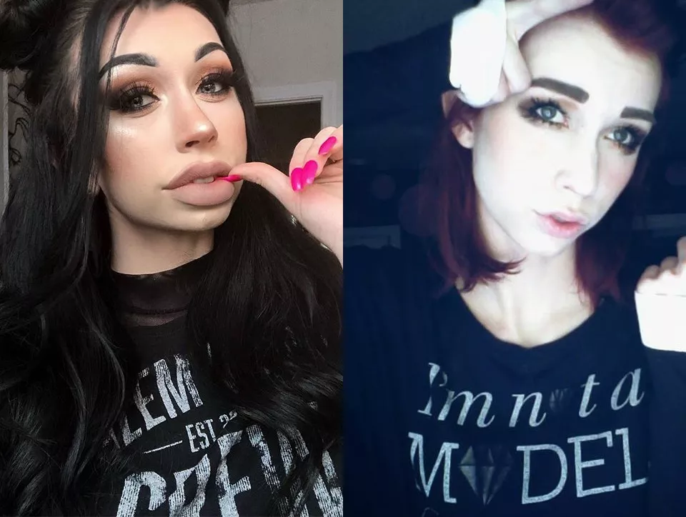 Glowup? Gothu?p Im nto sure what you would call my transformation posted by goofysetaceous