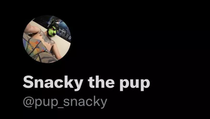 Go give me a follow on Twitter for more smutty things than what I post here by SnackyThePierced