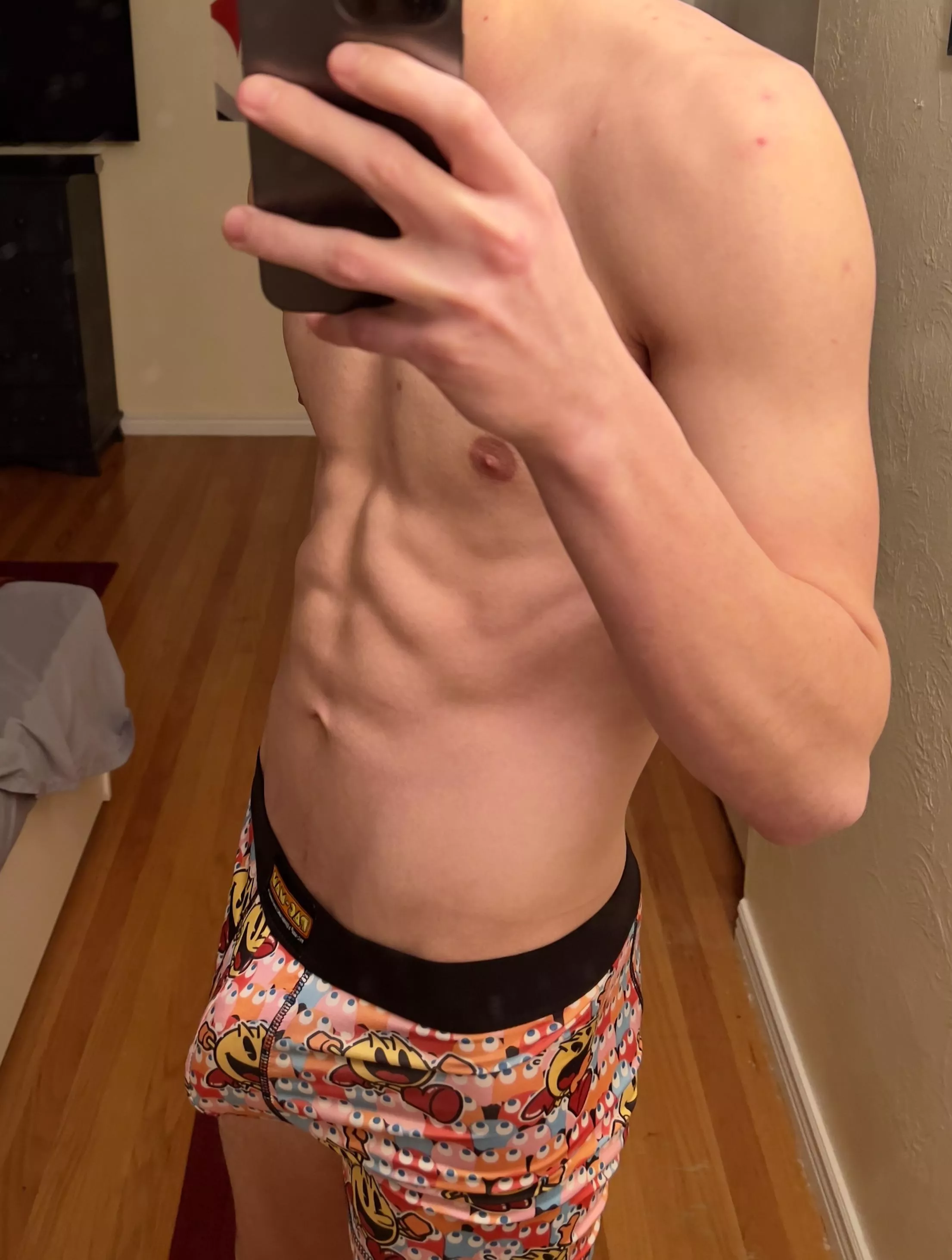 Gobble it up like pac man posted by Leanrunner17