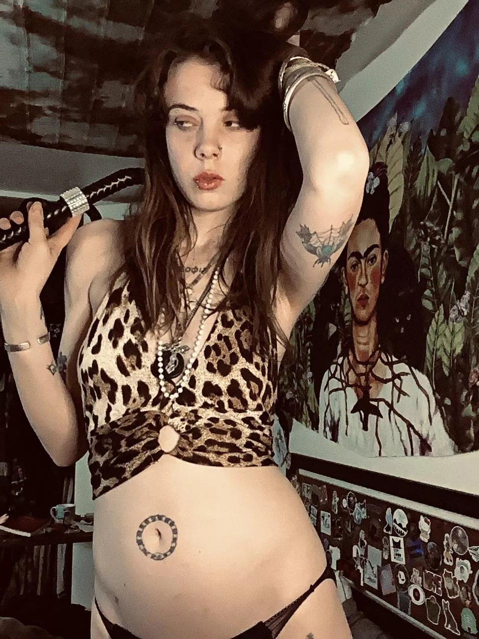 Goddess feels extra cruel today… I wonder who She’ll take it out on? 🤔🐷⛓👿 [domme] posted by GoddessOpheliaJones