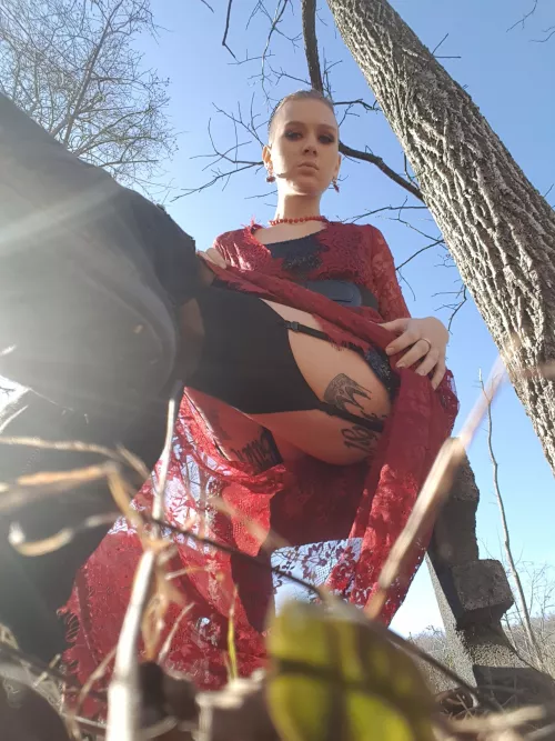 Goddess requires a better seat... come be My chair. by Queenfrostbitten