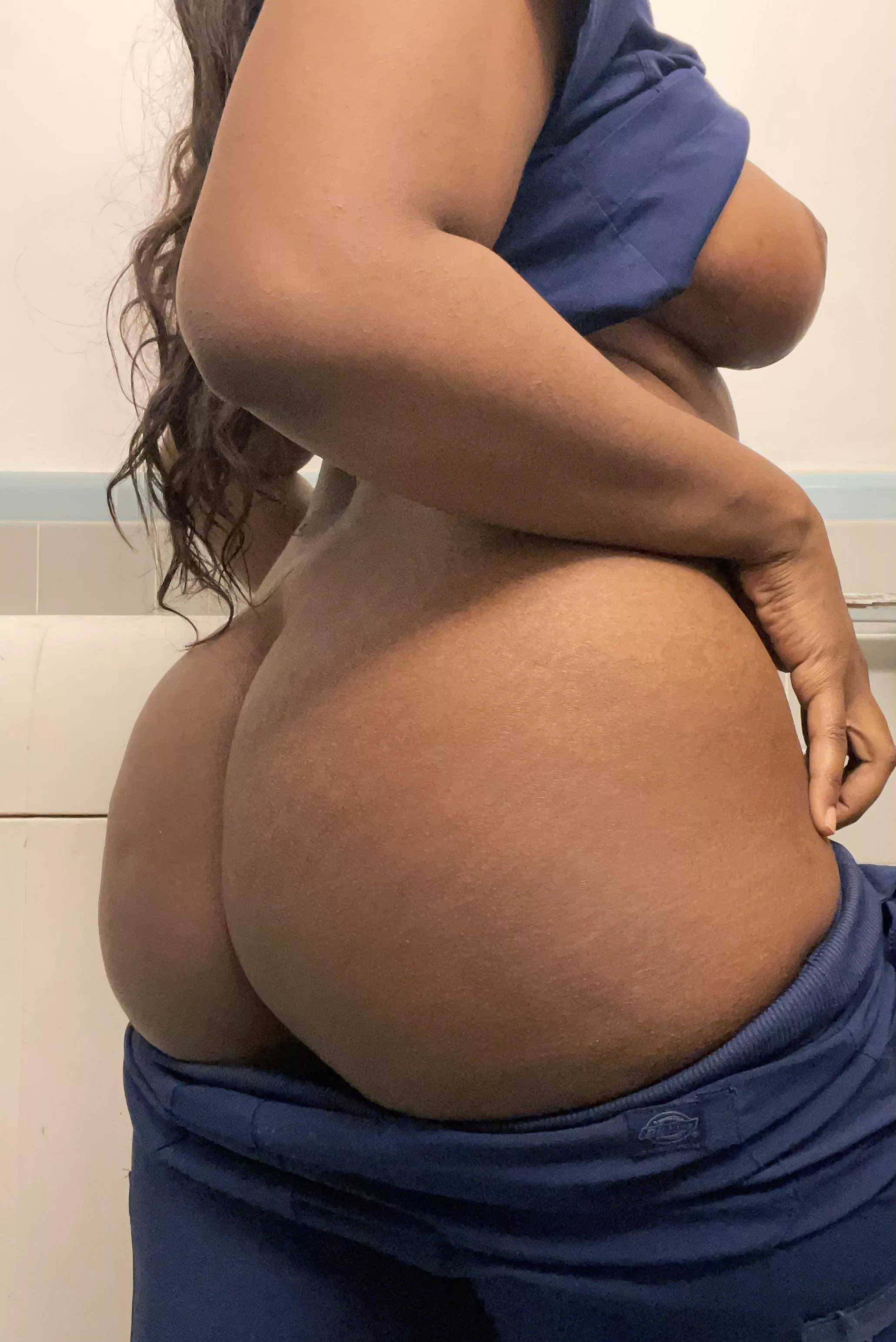 Going commando under my scrubs. posted by bsilkdoll