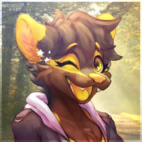 Going for a forest wander 🌳🌳 (Icon comm by me :3) by Kenocoa