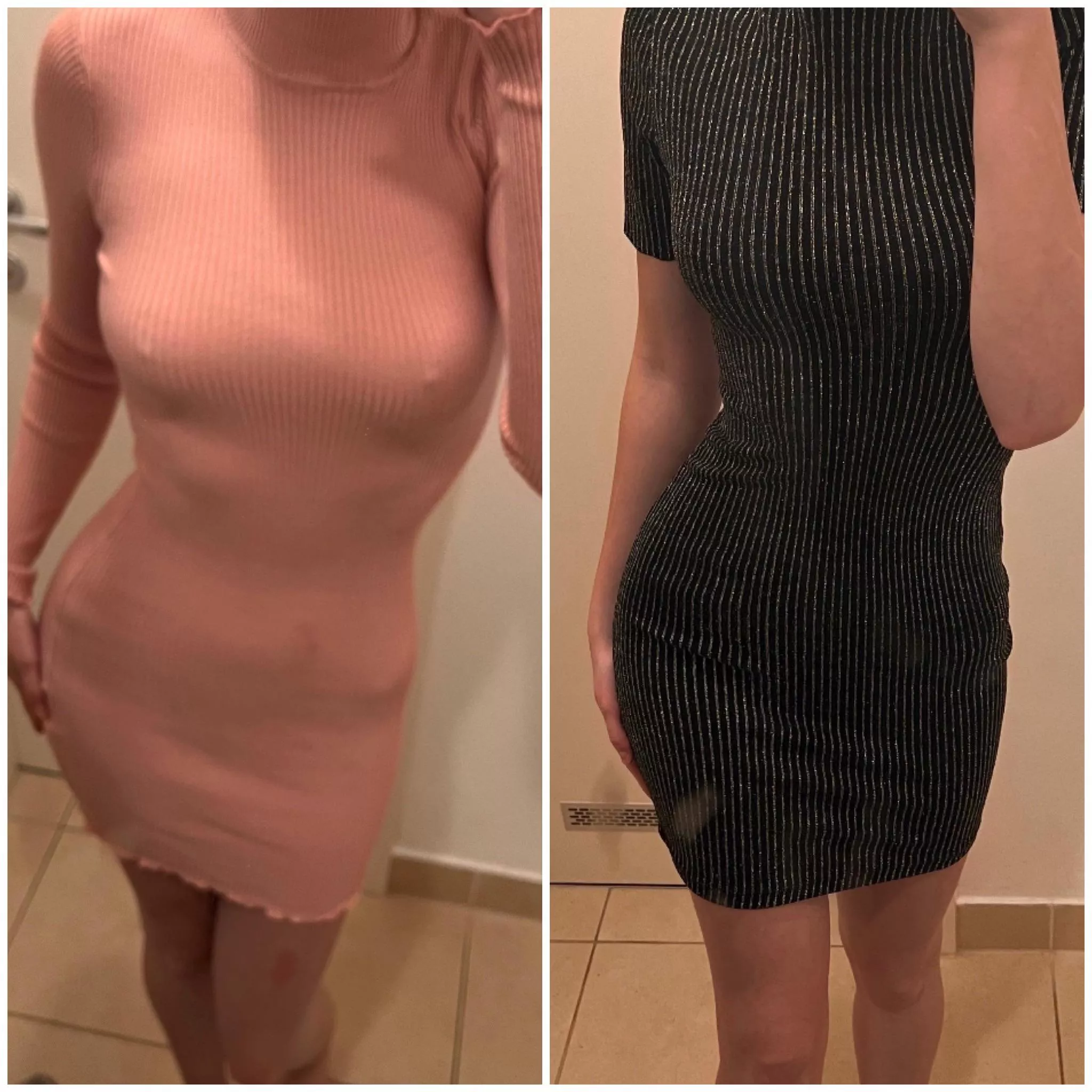 Going on a first date… which dress should I choose? 😈 posted by laurenstatonxx