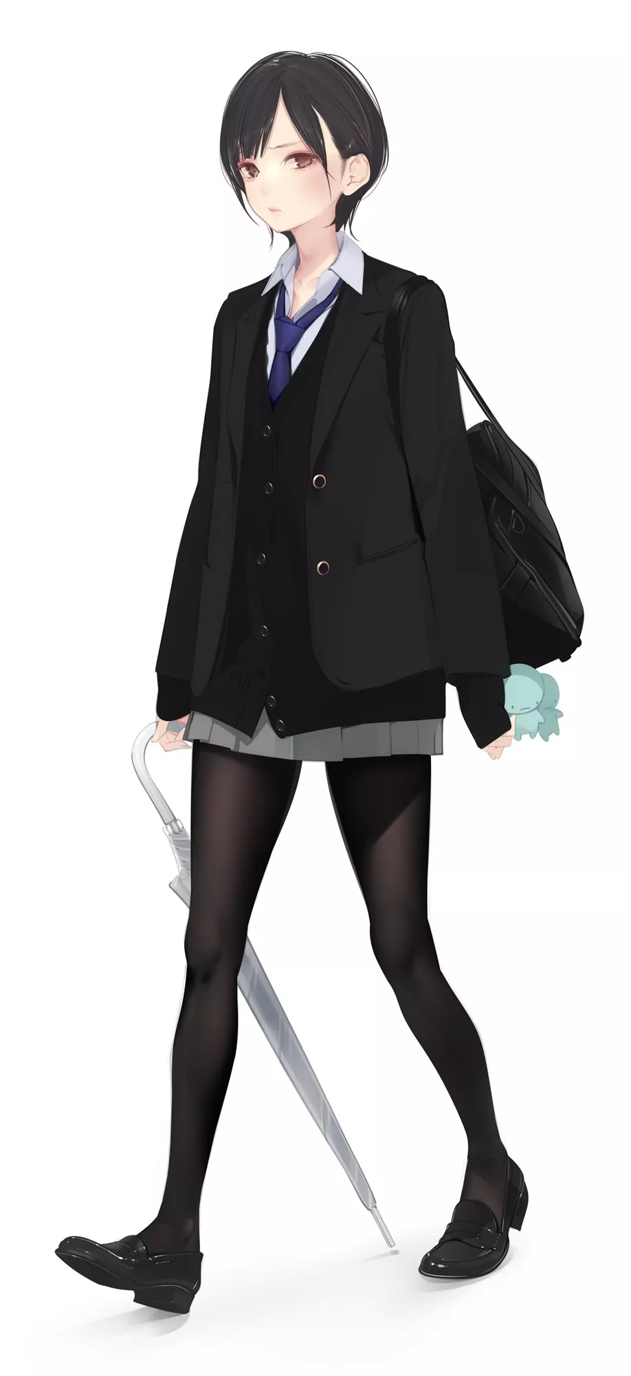 Going to School [Original] (amamitsuki12) posted by Faoovo