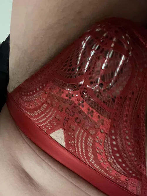 Going to the gym. Being locked in her panty is so wonderful humiliating 🥰 by Blackforrestcouple