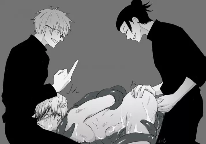 Gojo cant wait to cum in the throat! by kskdjks