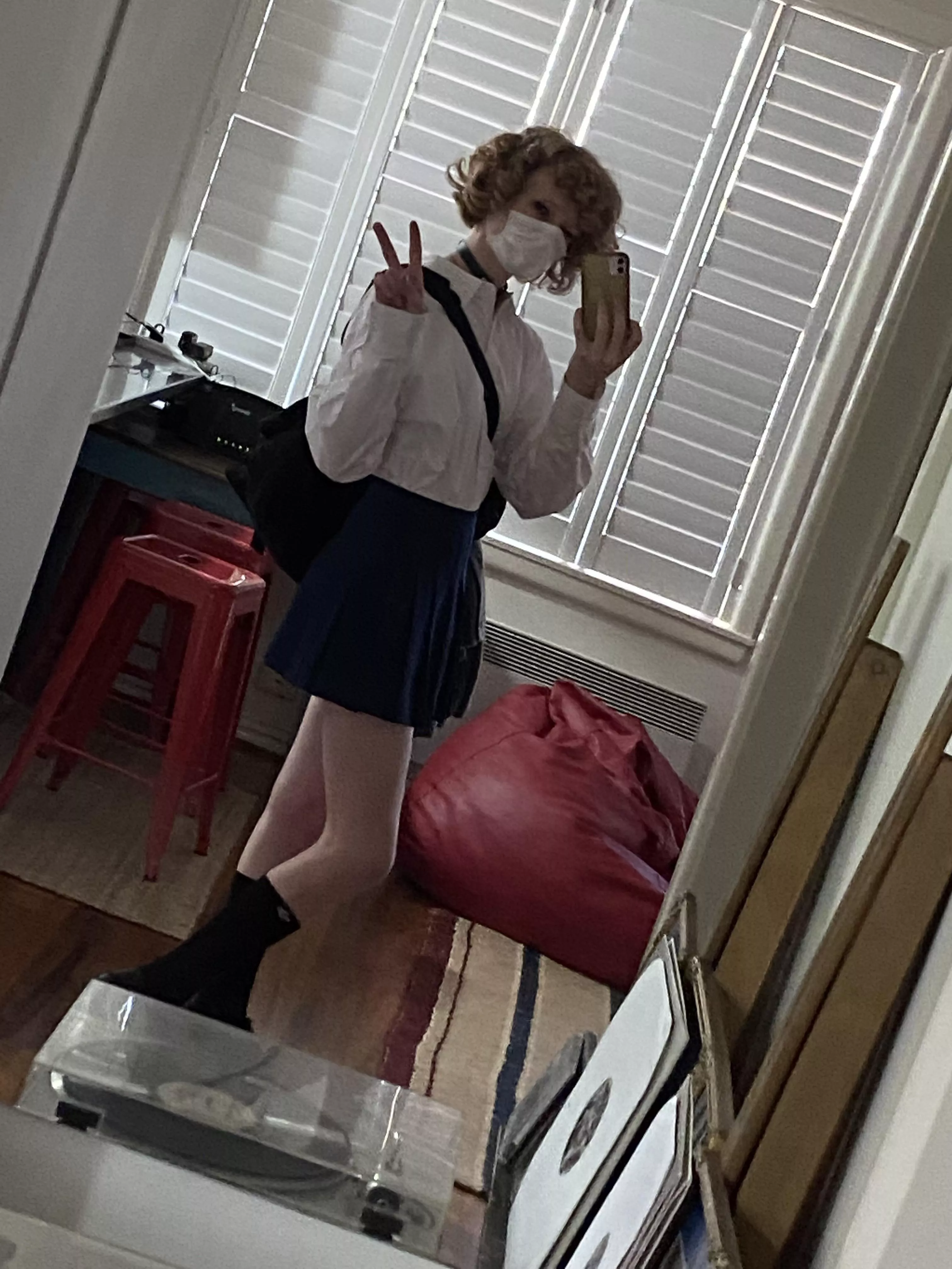Gonna get to the door and be too nervous to actually wear my fit :( posted by ATownCallledSydney