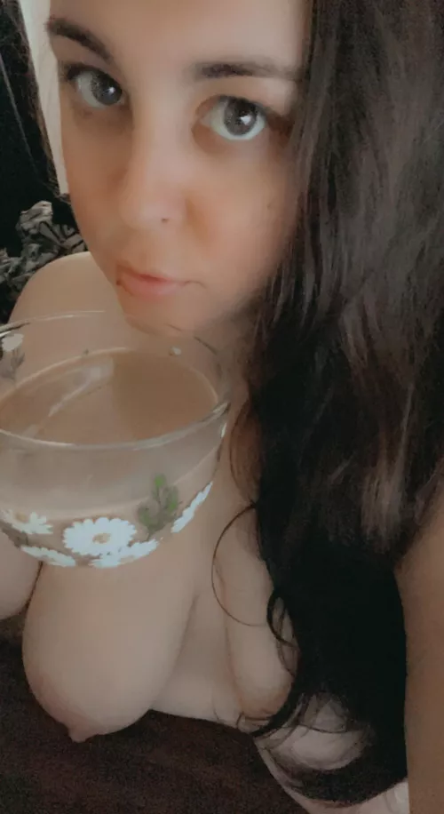 Good bean juice makes me happy, makes brain go fast! by A_Violet_Sky