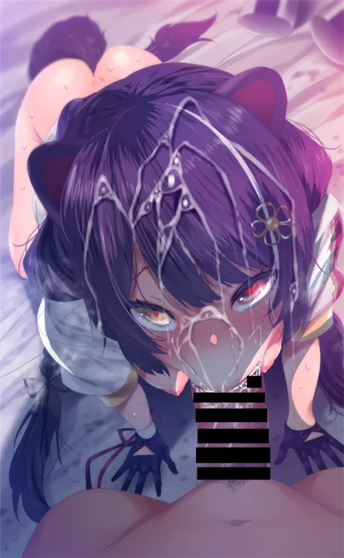 Good girl! Keep sucking your master's cock! (FuMiHiKo) by Xairdanr