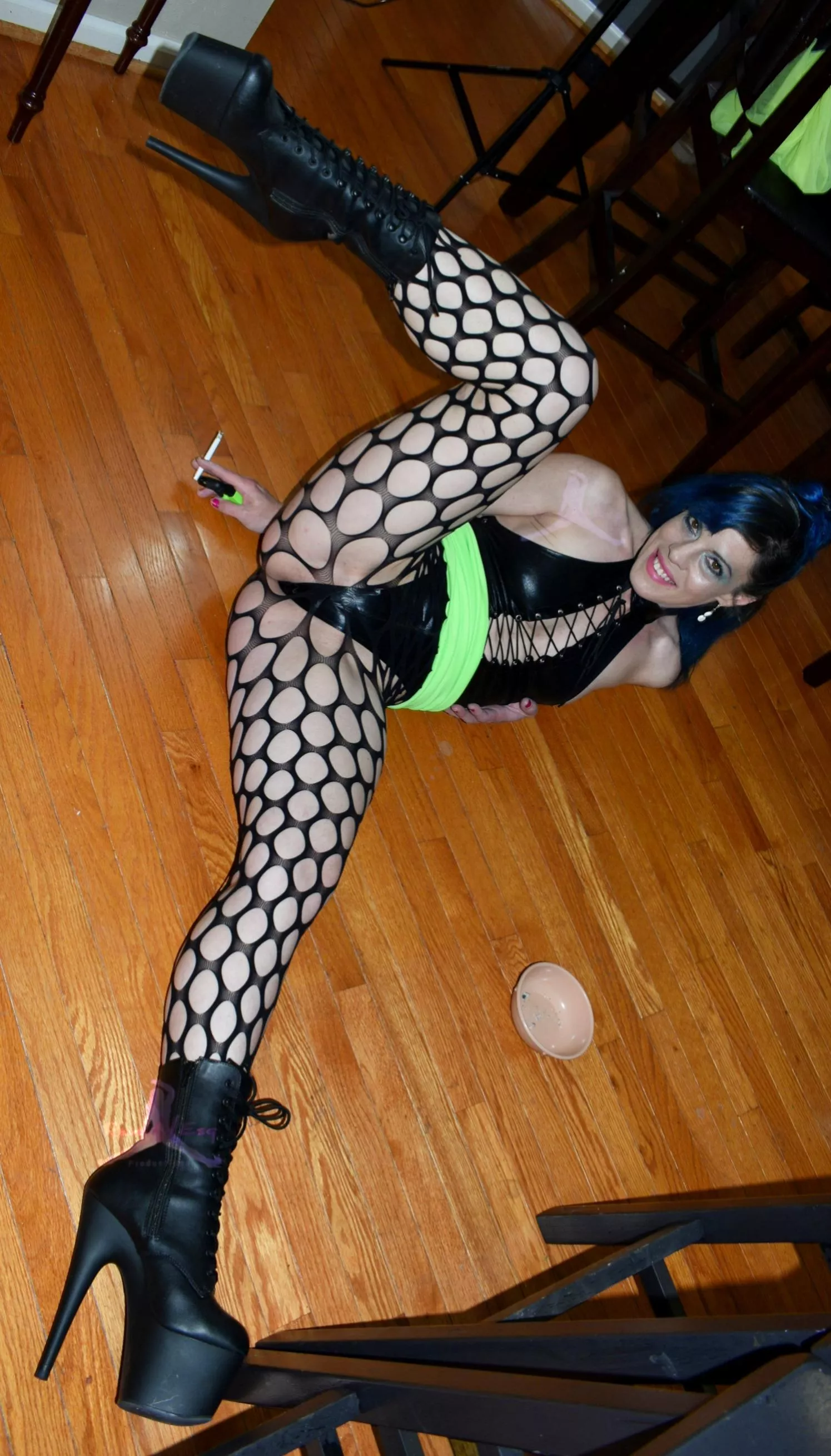 Good morning, 40[F] Pleaser Adore 1020, sz 7. posted by RaveNEsq69