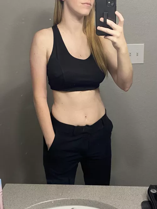 Good morning! About to head to work😋 by spicyscarlette