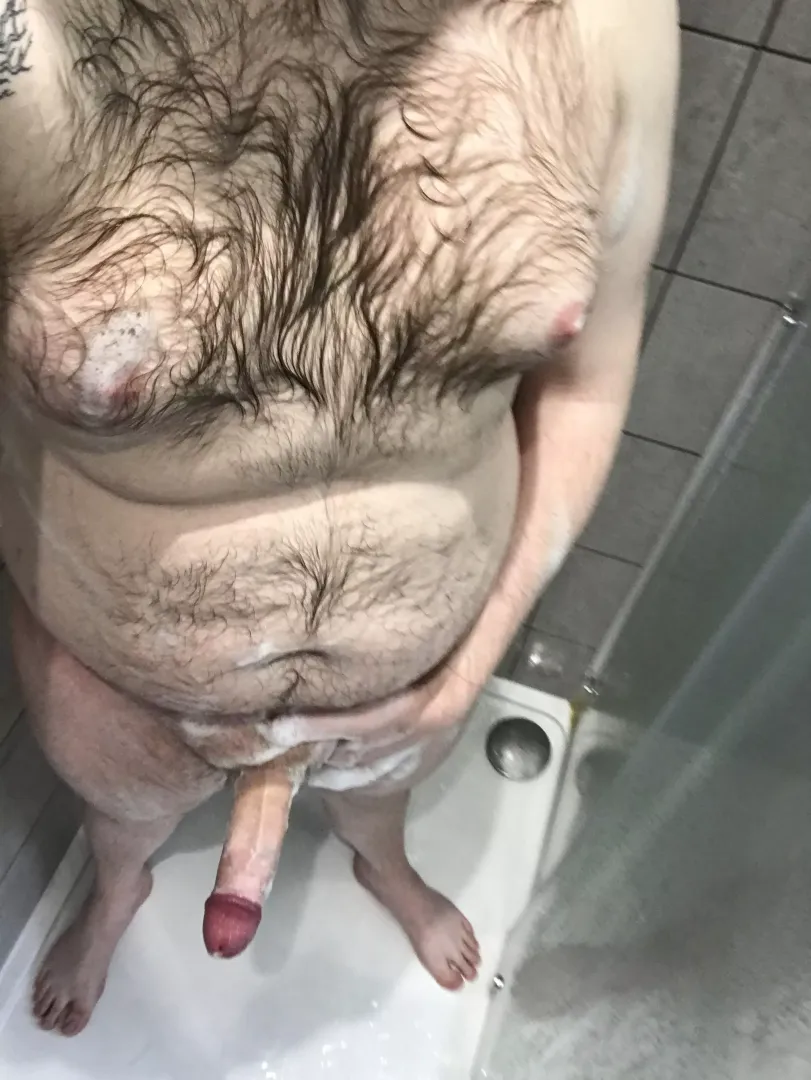 Good morning, happy Sunday ☀️ I’m all nice and clean… ready to get dirty all over again 😈 posted by FuzzyMan_FuzzyPlan