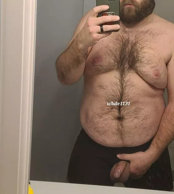 Good morning, hope you like a beard, belly, and penis when you wake up.. 30 Boston. posted by bde1131