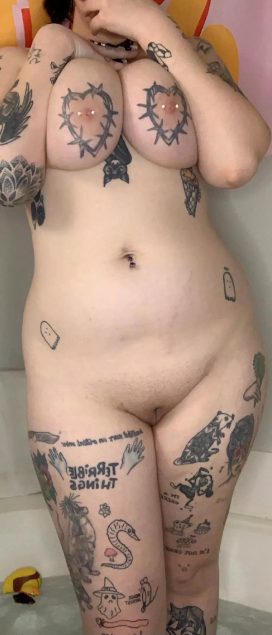 goodnight from the bath posted by black-lingerie