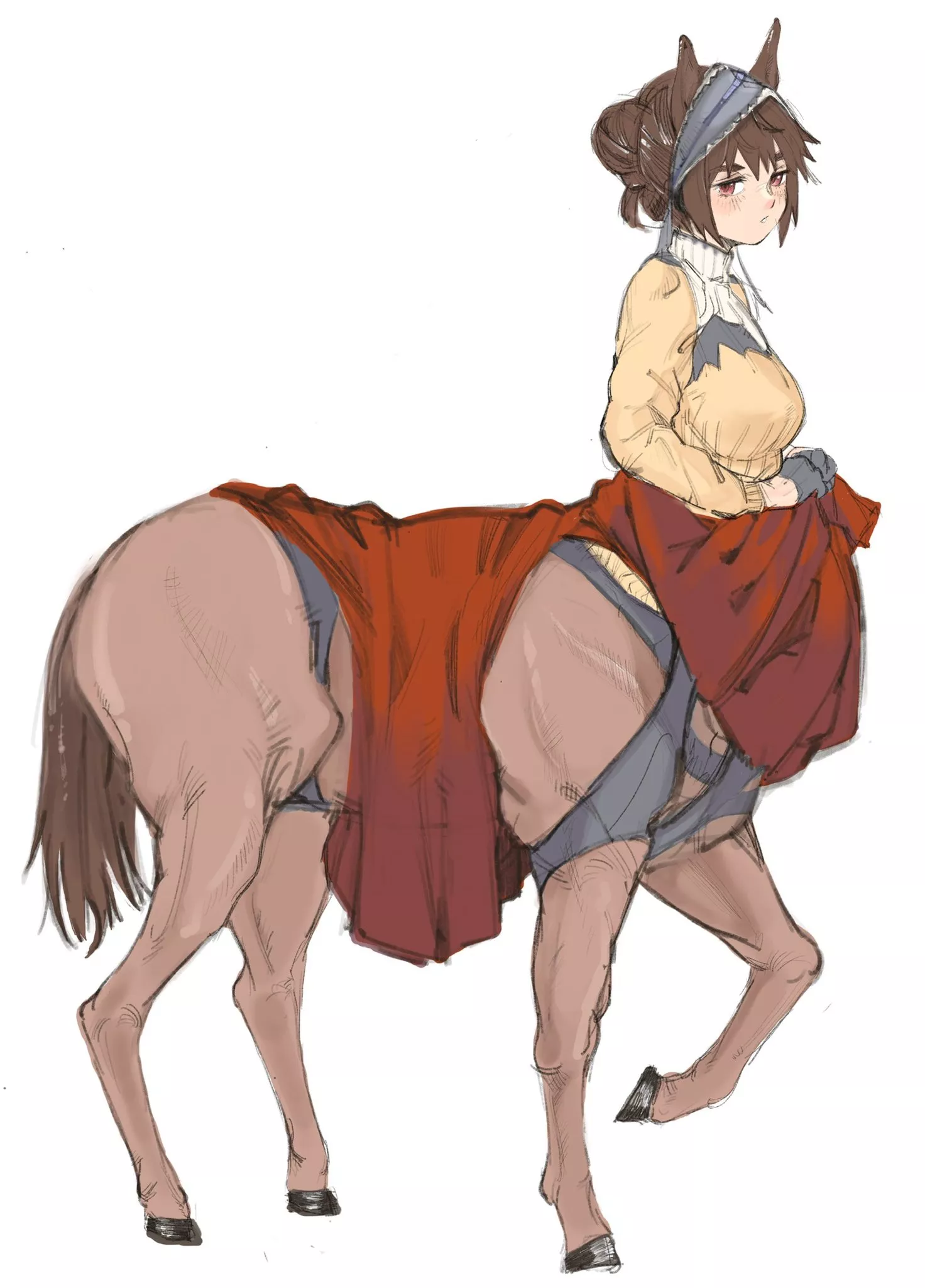 gorgeous horse waifu posted by Loli4lyf69