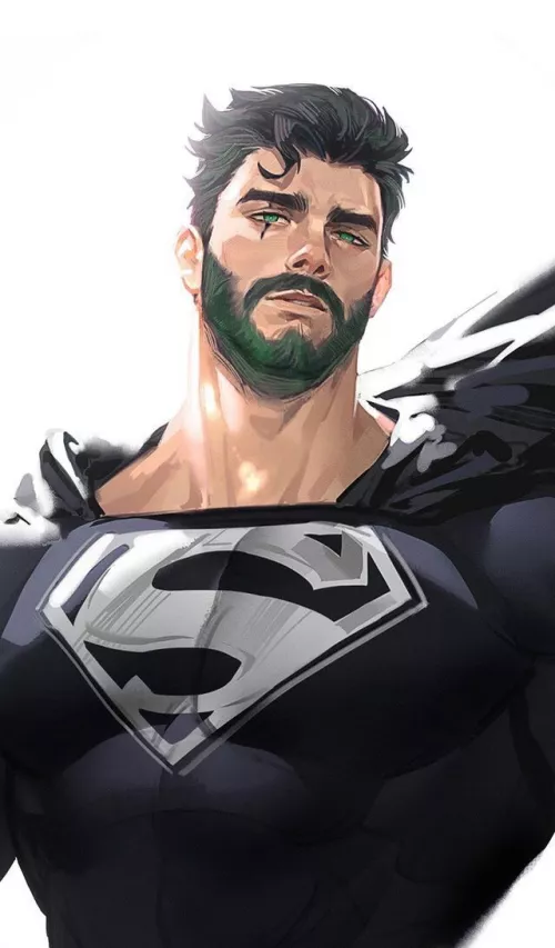 gosh I don't know who to credit but damn this superman needs a bara version by Ninokuni13