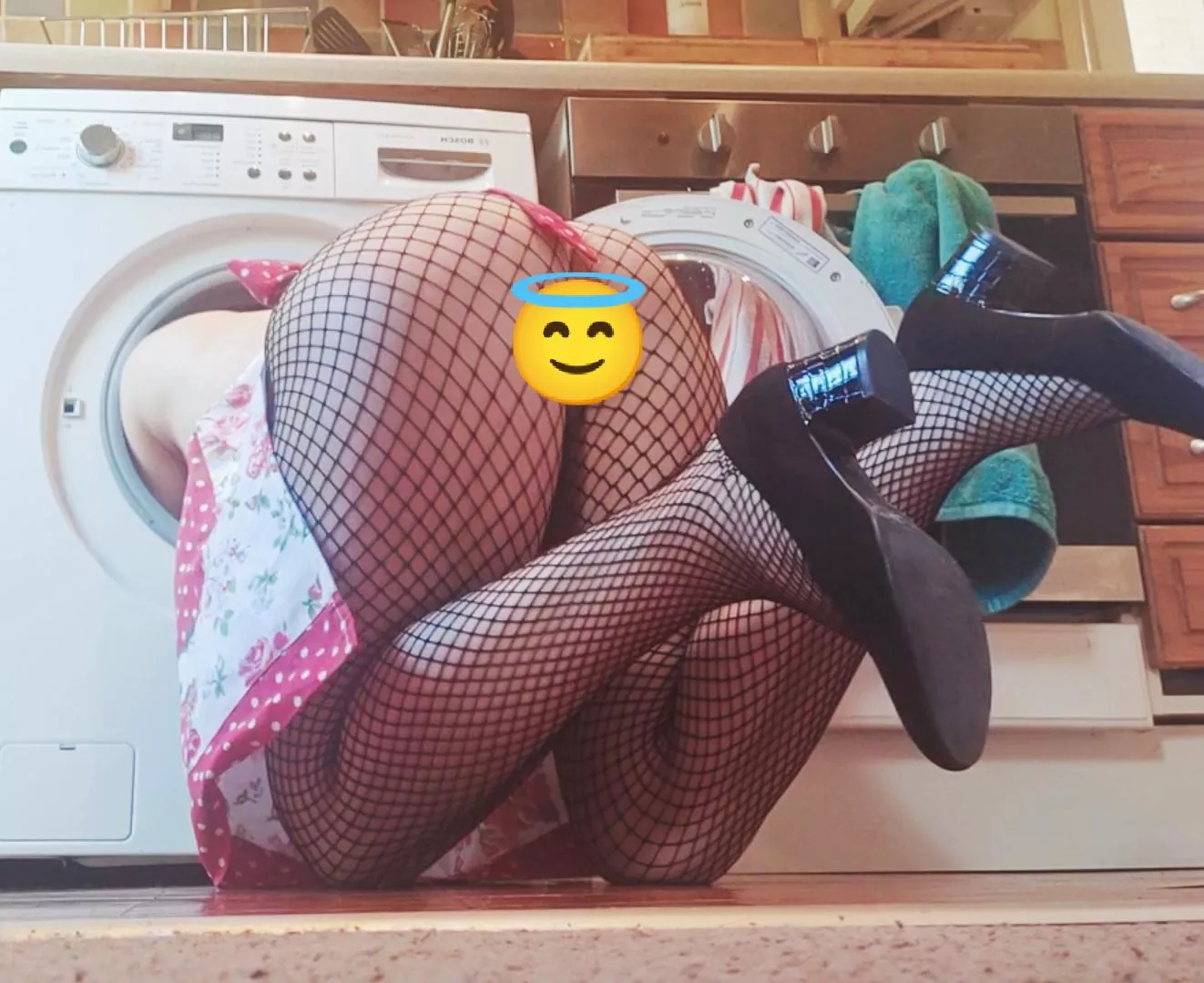 got a bit clumsy in the kitchen 🙈 posted by gaia_babe2