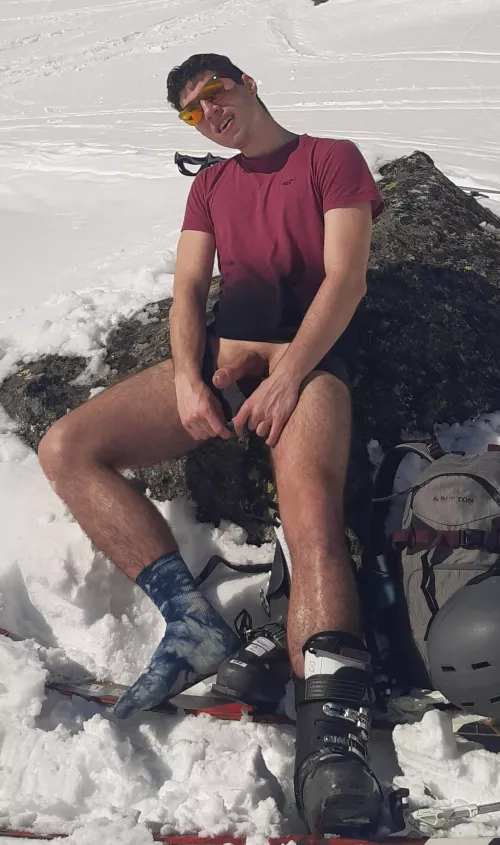 Got a little too hot in the mountains😎 by eggsy_is_cute