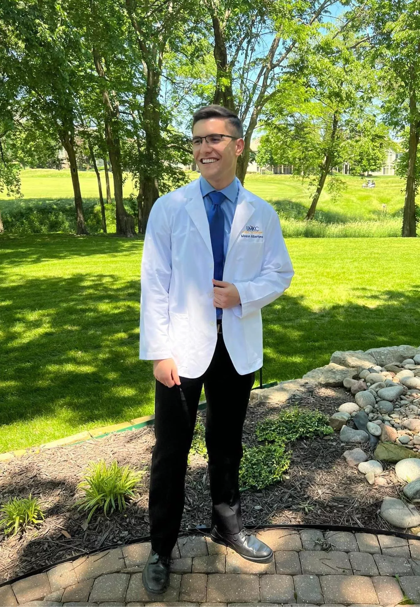 Got a new coat today! It came with the title of (student) Doctor. posted by free_range_mason