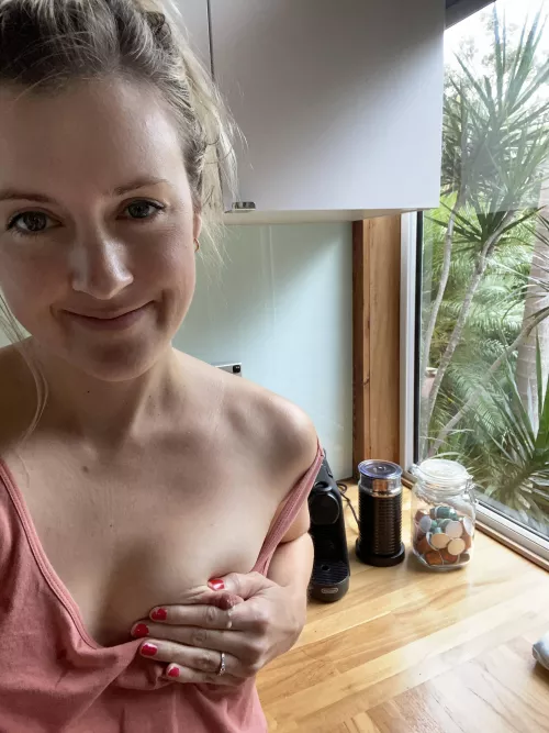 Got a new coffee machine, good thing I have milk by Liz_XO_