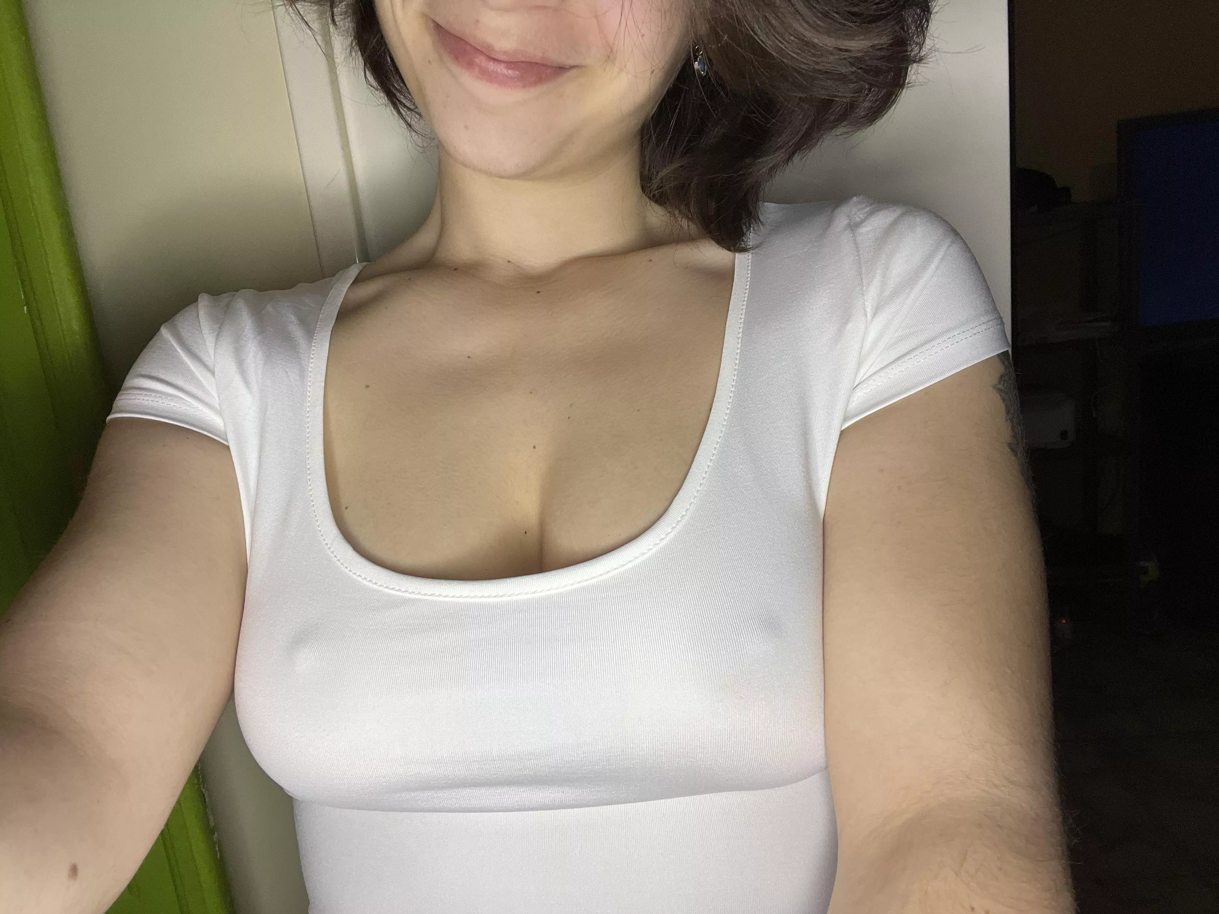 Got a new white shirt just for you ;) posted by Julia_bird01