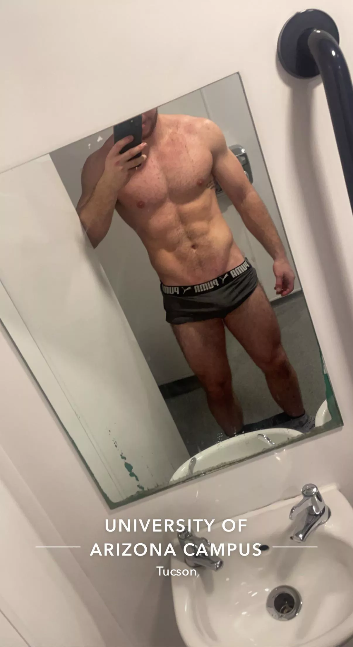 Got hard as a rock at my college gym posted by Comfortable-Bank-630