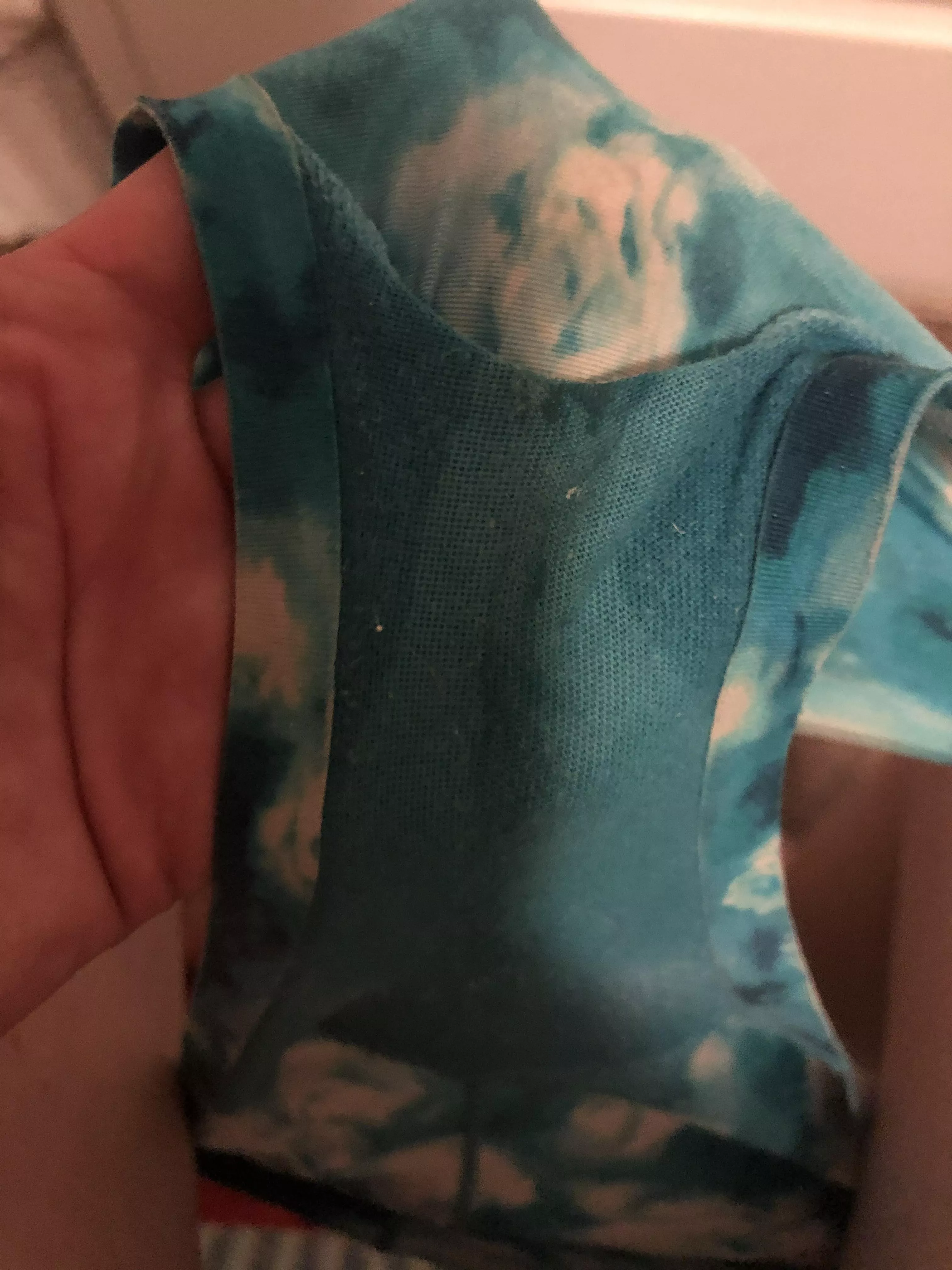 Got horny during my workout and had to get myself off as soon as I got home!🥵 Soaked with sweat AND cum 😋😍 posted by colette149