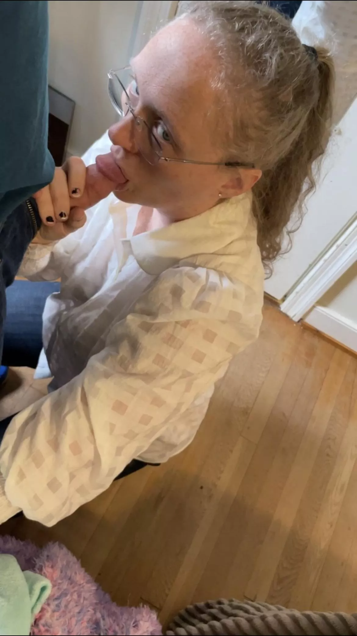 Got interrupted when I was trying to fold the laundry posted by BoredMilf2019