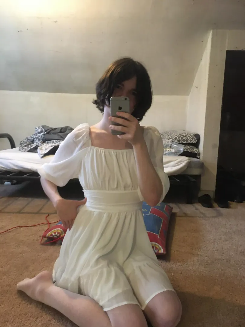 Got my first fem clothes, it’s a nice dress but a little big so I have to get a different size but I still love it. posted by Stuff46stuff