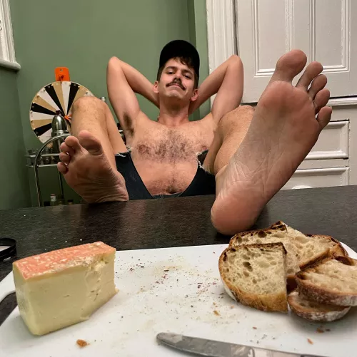 Got one of those smelly cheeses- want to compare? by ShowOffJonah