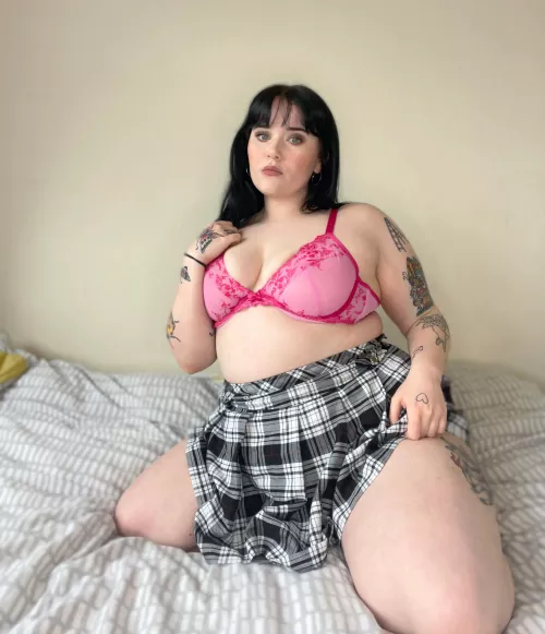 Got some juicy thighs underneath this skirt by OfBillie