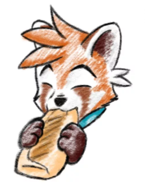 Got some Taco Bell today, love me a quesarito. Art by me by KodaTheGamer