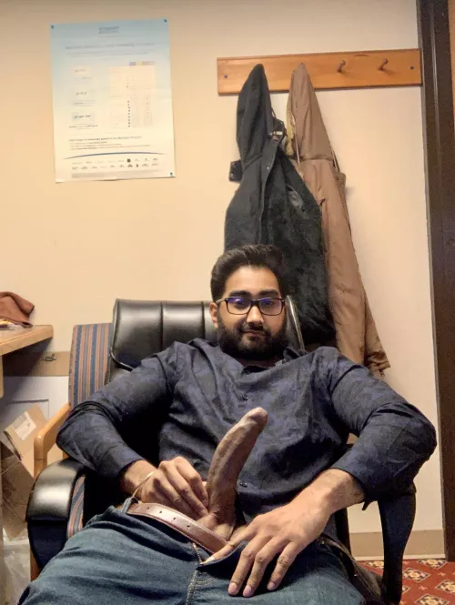 Got the beard and the big boner, you like?😏 by Big-Indian-c0ck