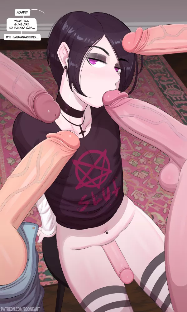 goth bois have a special place in my heart 🖤 posted by astolfoqueen22